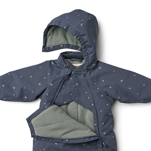 Комбинезон зимний Wheat "Adi Greyblue Letters", магические буквы