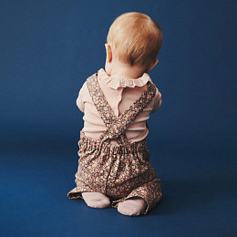 Комбинезон из хлопка Wheat "Liz Black Sea Garden", черноморский сад