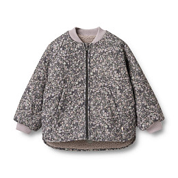 Куртка двусторонняя Wheat "Thermo Lake Black Sea Flowers", ночные цветы