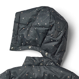 Куртка дутая Wheat "Cammoe Black Sea Stars", ночные звезды