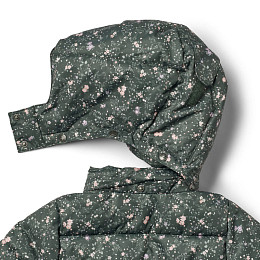 Пальто дутое Wheat "Yrsa Forest Lake Checked Flowers", магические цветы