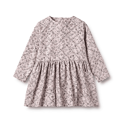 Платье Wheat "Aima Lilac Checked Flowers", винтажные цветы на лиловом