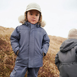 Полукомбинезон зимний Wheat "Sal Greyblue", серо-синий