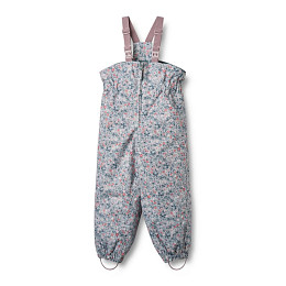 Полукомбинезон зимний Wheat "Sal Soft Rain Flowers", цветочный шторм