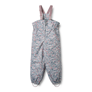 Полукомбинезон зимний Wheat "Sal Soft Rain Flowers", цветочный шторм