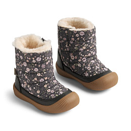 Сапоги зимние Wheat "Delaney Tex Black", океан цветов