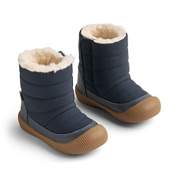 Сапоги зимние Wheat "Delaney Tex Navy", темно-синие