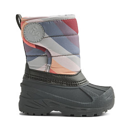 Сапоги зимние Wheat "Winty Rainbow Waves", акварельные волны