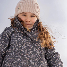 Шапка вязаная Wheat "Habar Rose Powder", розовое облако