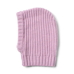 Шапка-шлем из шерсти мериноса Wheat "Woola Lavender Iris", лиловый ирис