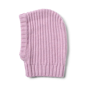 Шапка-шлем из шерсти мериноса Wheat "Woola Lavender Iris", лиловый ирис