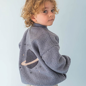 Куртка плюшевая That's Mine "Ville Citadel", космическая синева