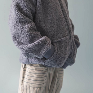 Куртка плюшевая That's Mine "Ville Citadel", космическая синева