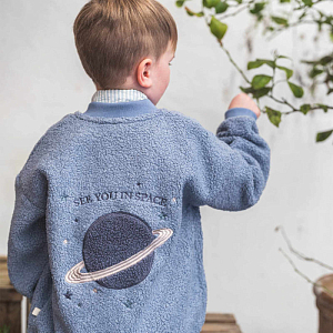 Куртка плюшевая That's Mine "Ville Citadel", космическая синева