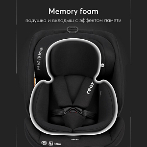 Автокресло Happy Baby "Reex", черное