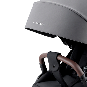 Коляска Happy Baby 2 в 1 "Kidlander", темно-серая