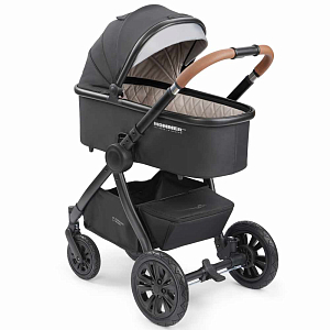 Коляска Happy Baby 2 в 1 "Mommer pro", черная