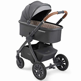 Коляска Happy Baby 2 в 1 "Mommer pro", темно-серая