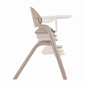 Стул для кормления Happy Baby "Charley", бежево-серый