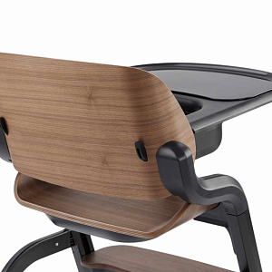 Стул для кормления Happy Baby "Charley", темное дерево