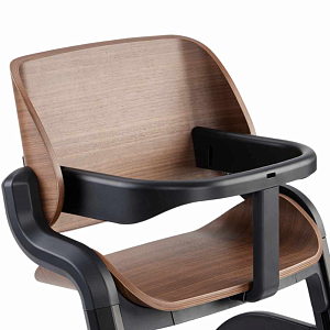 Стул для кормления Happy Baby "Charley", темное дерево