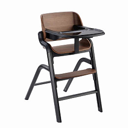 Стул для кормления Happy Baby "Charley", темное дерево