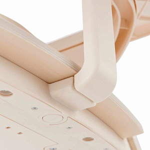 Стул для кормления Happy Baby "Charley", молочный