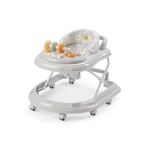 Ходунки Happy Baby "Smiley V2", серые