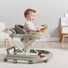 Ходунки Happy Baby "Smiley V2", оливковые