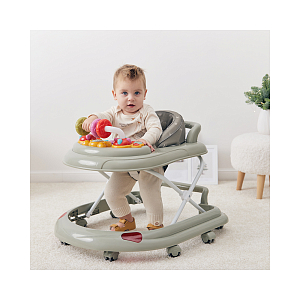 Ходунки Happy Baby "Smiley V2", оливковые