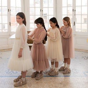 Платье C'ERA UNA VOLTA "Dusty Pink", темно-розовое