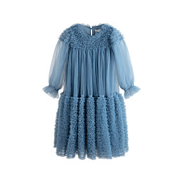 Платье C'ERA UNA VOLTA "Dusty Blue", голубое