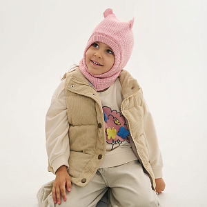 Балаклава Peppihat "Momli blossom pink", розовая