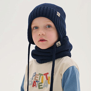 Шапка Peppihat "Bimla blue night", синяя