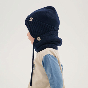 Шапка Peppihat "Bimla blue night", синяя