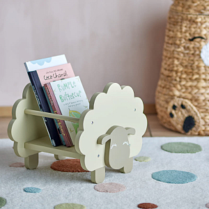 Книжная полка Блумингвиль МИНИ (Bloomingville MINI) "Овечка Долли", серая
