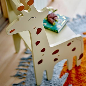 Стул Bloomingville MINI "Жираф Ibber", серый