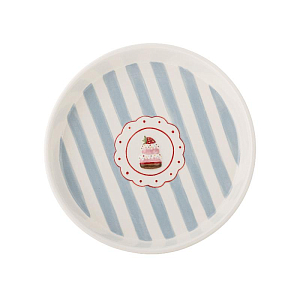 Тарелка сервировочная Bloomingville "Lively", голубая