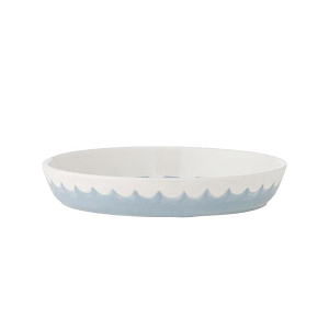 Тарелка сервировочная Bloomingville "Lively", голубая