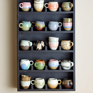 Кружка керамическая Bloomingville "Paula", розовая, 275 мл