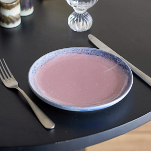 Тарелка Bloomingville "Paula", розовая