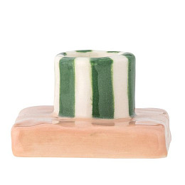 Подсвечник Bloomingville "Tacana", микс с зеленым