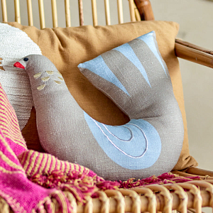 Подушка декоративная Bloomingville "Trudy", кофе с молоком