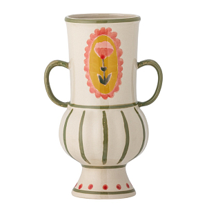 Ваза Bloomingville "Odina", античный зеленый