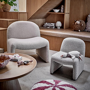 Мягкая игрушка Bloomingville MINI "Овечка Rubert", коричневая