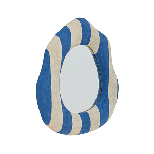 Зеркало Bloomingville "Travis", голубая полоска