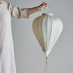 Мобиль в виде воздушного шара Bloomingville MINI "Pomp", желтый