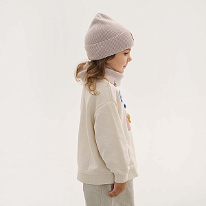 Шапка Peppihat "Knot merino creme beige", кремовая