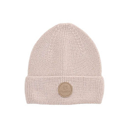 Шапка Peppihat "Knot merino creme beige", кремовая