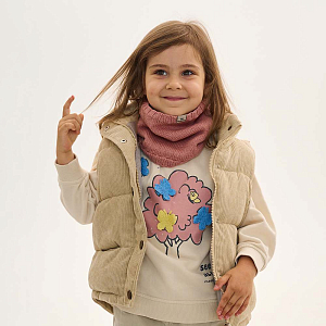 Снуд Peppihat "Крот мерино флис", розовый